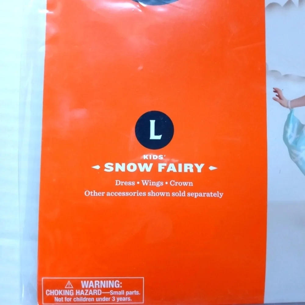 🎃Hyde and Eek Boutique Snow Fairy Costume. Size L 10-12.